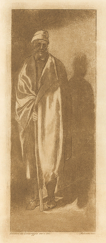 Stefano Mulinari, Polidoro da Caravaggio – Stojaci muž s palicou