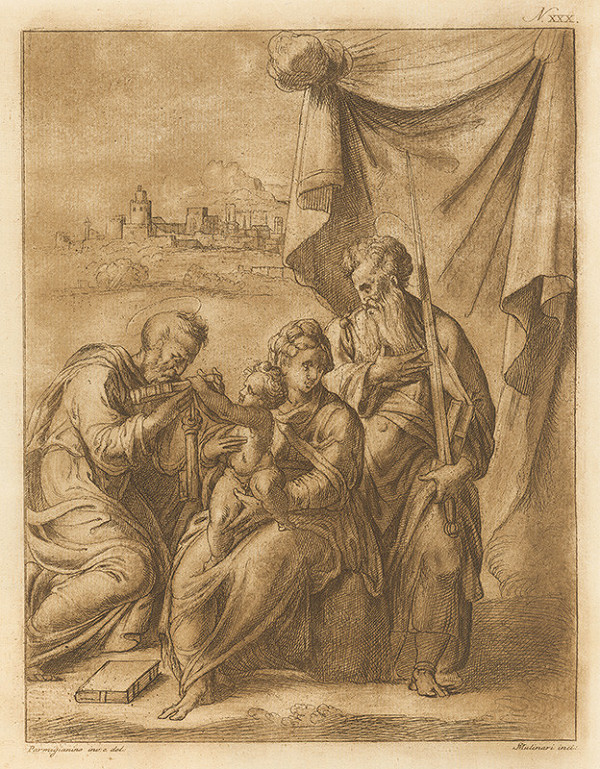 Stefano Mulinari, Parmigianino – Madona so svätými Petrom a Pavlom