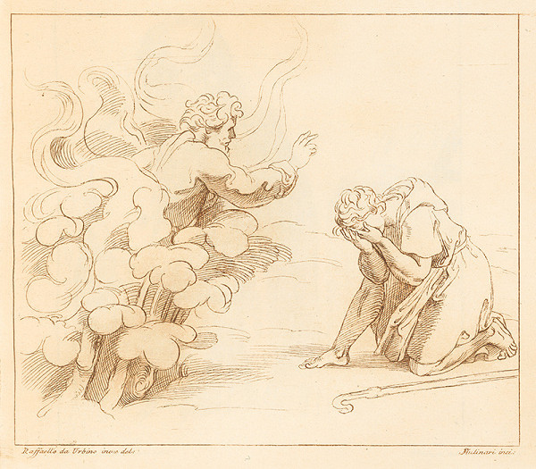 Stefano Mulinari, Raffael – Boh sa zjavuje Mojžíšovi - horiaci krík 