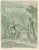 Stefano Mulinari, Camillo Procaccini – Kristus a samaritánska pri studni 