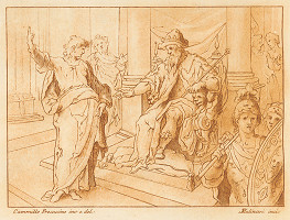 Stefano Mulinari, Camillo Procaccini – Svätý Ján Krstiteľ rozpráva pred Herodom (?) 