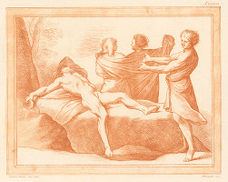 Stefano Mulinari, Andrea Sacchi – Opitý Noe - Noeho synovia prichádzajú s prikrývkou 