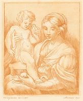 Stefano Mulinari, Parmigianino – Madona s dieťaťom, jablkom a vtáčikom 