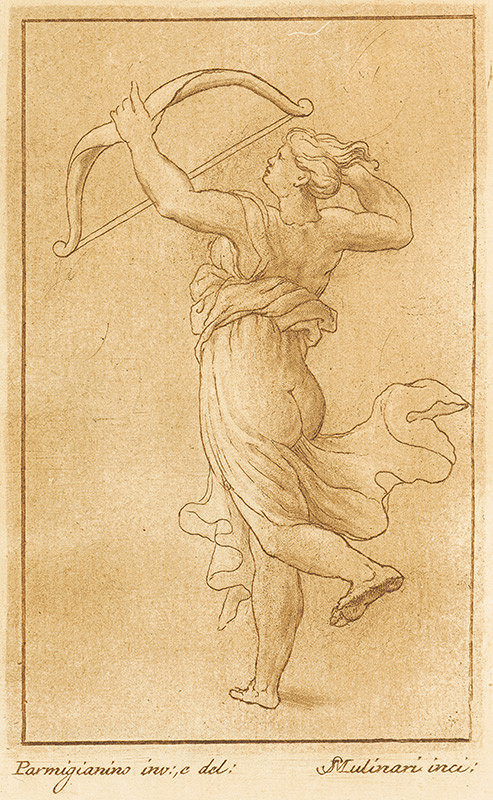 Stefano Mulinari, Parmigianino – Ženská postava s lukom 