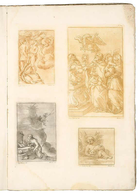 Stefano Mulinari, Aegidus Sadeler I., Giorgio Vasari, Jusepe de Ribera, Cesare Dandini – Tabula VIII.