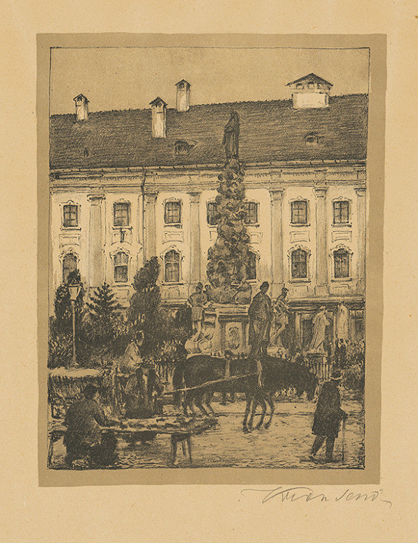 Eugen Krón – Socha Trojice