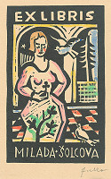 Ľudovít Fulla – Ex libris Milada Šolcová 