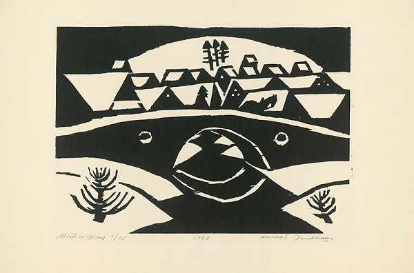 Ernest Zmeták – Motív v zime 