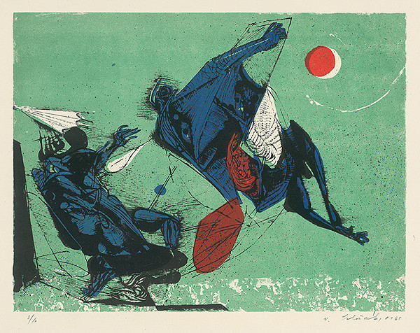 Vincent Hložník – 6 - List z cyklu Veselý zvierací svet 