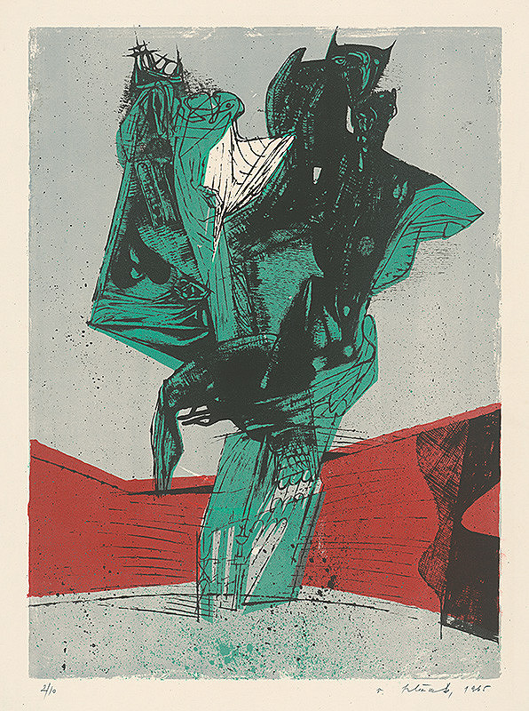 Vincent Hložník – 18 - List z cyklu Veselý zvierací svet 