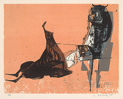 Vincent Hložník – 25 - List z cyklu Veselý zvierací list 