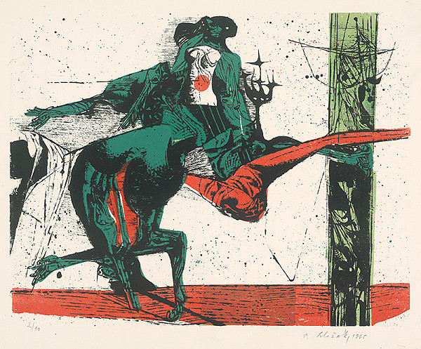 Vincent Hložník – 30 - List z cyklu Veselý zvierací svet