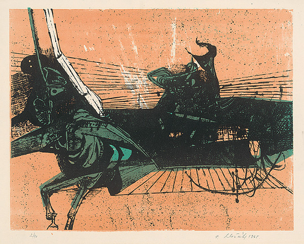 Vincent Hložník – 34 - List z cyklu Veselý zvierací svet 