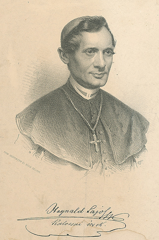 Ludwig Rösch, Gottlieb Benjamin Reiffenstein – Kaločský arcibiskup Lajos Haynald