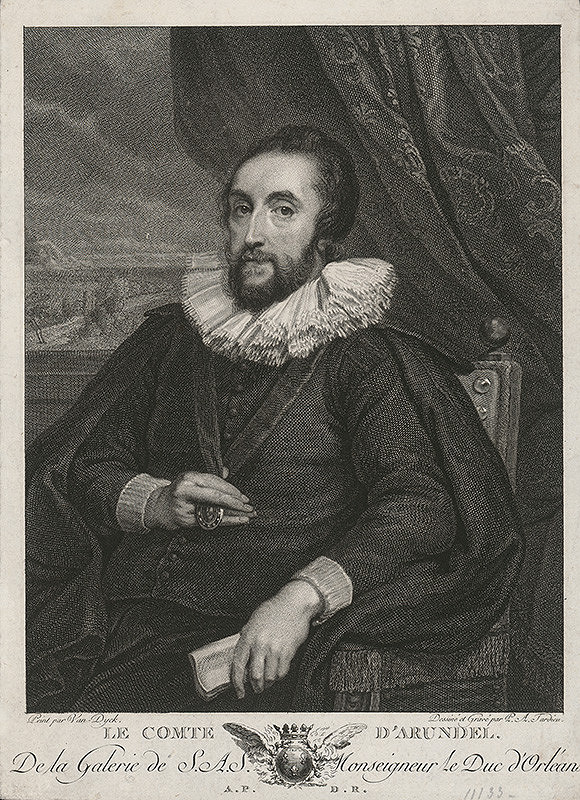 Pierre Alexandre Tardieu, Anthony van Dyck – Gróf d` Arundel