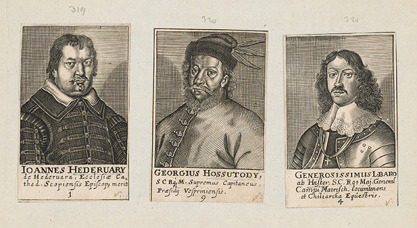 Lucas Schnitzer, Paul Fürst – Portréty ako ilustrácie ku knihe o tureckých vojnách 