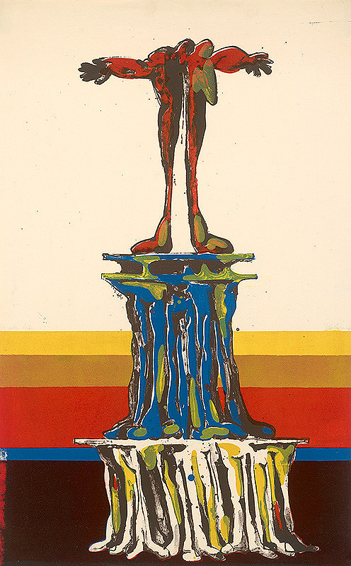 Jozef Jankovič – Serigrafia II. Monument 