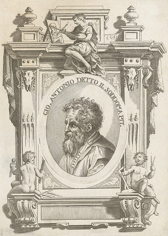 Taliansky autor z 1. polovice 20. storočia – Gio.Antonio detto il Soddoma pit 