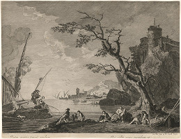 Francesco del Pedro, Claude-Joseph Vernet – Rybárska idyla 