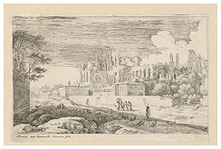 Herman van Swanevelt – Krajinárska štúdia I. 