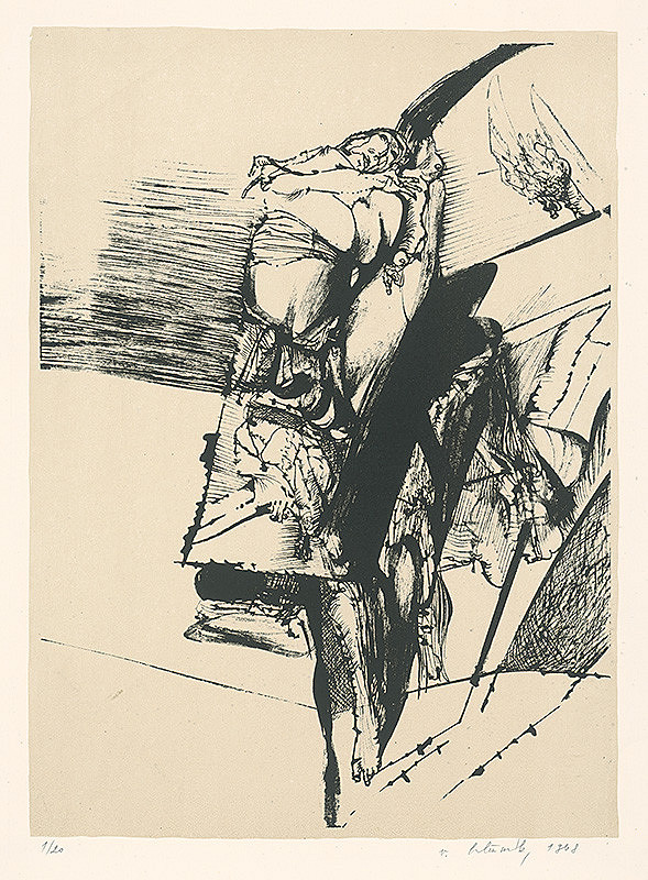 Vincent Hložník – 6 - List z nepomenovaného cyklu 