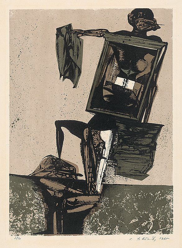 Vincent Hložník – 36 - List z cyklu Veselý zvierací svet