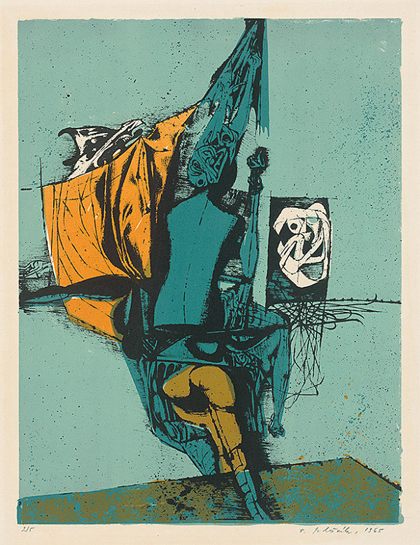 Vincent Hložník – 41 - List z cyklu Veselý zvierací svet 