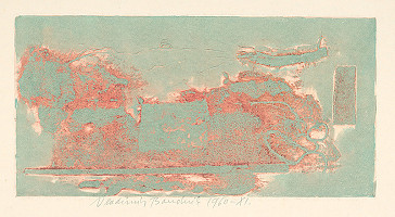 Vladimír Boudník – Štruktúra 1960-XI. 