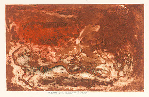 Vladimír Boudník – Ohnivá štruktúra 