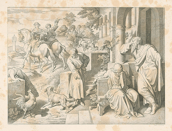 Alois Petrák, Josef Führich – Odchod z domova 