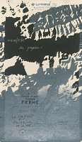 Rudolf Sikora – Topografia 6 (Spomienka na Paríž 1968, Papierový manifest) 