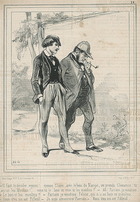 Paul Gavarni – Ja som zaľúbený 