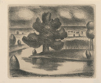 Václav Vojtěch Novák – Krajina pri Nežárke 