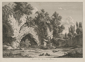 Johann Christian Reinhart – AVANZO DEL TEATRO A ALBANO 