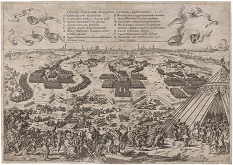 Johann Wilhelm Baur – Obliehanie Valencie v roku 1567 