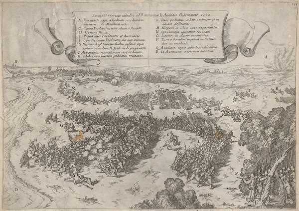 Johann Wilhelm Baur – Bitka v Nizozemsku