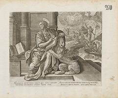 Claes Jansz. Visscher, Maarten de Vos st. – Evanjelista Marek 