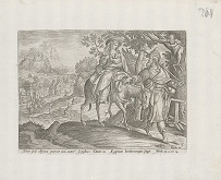 Claes Jansz. Visscher, Maarten de Vos st. – Útek do Egypta 