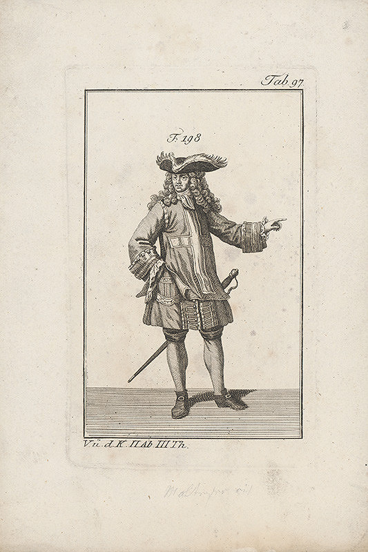 Západoeurópsky autor z 18. storočia – Krížový rytier -mušketier? 