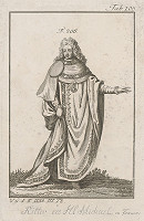 Západoeurópsky autor z 18. storočia – Šlachtic so znakom sv.Michala 