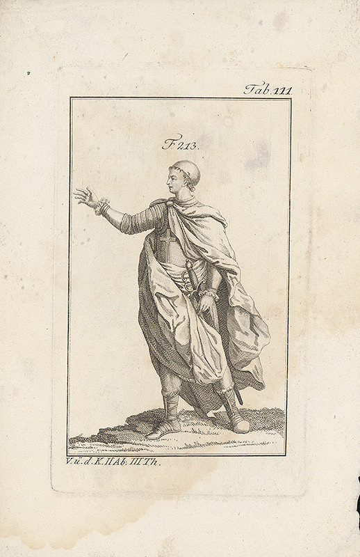 Západoeurópsky autor z 18. storočia – Rytier v okrúhlej helmici