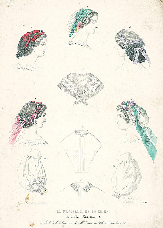Jules David, Réville – List z módneho časopisu Le Moniteur de la Mode