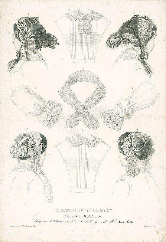 Jules David, Réville – List z módneho časopisu Le Moniteur de la Mode 