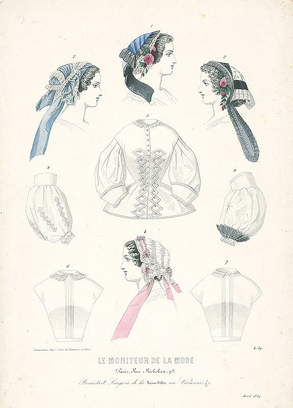 Jules David, Réville – List z módneho časopisu Le Moniteur de la Mode 