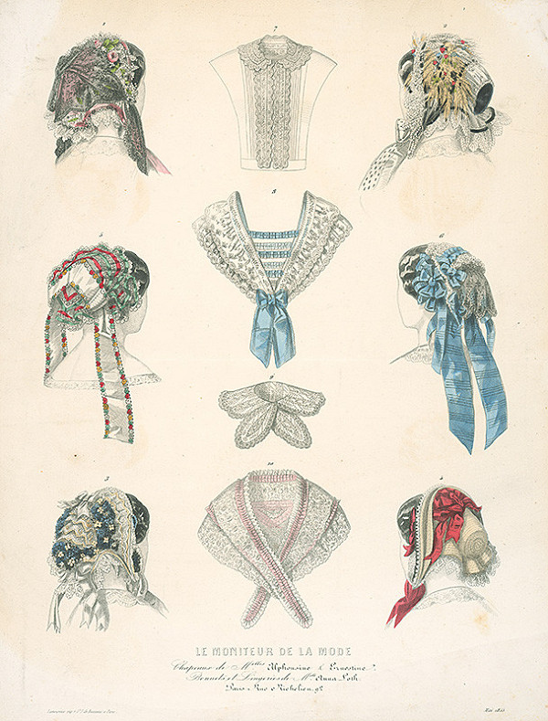 Jules David, Réville – List z módneho časopisu Le Moniteur de la Mode