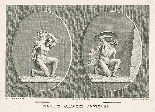 Jean Baptiste Joseph Wicar, Jean Duplessi-Bertaux – List zo zborníka antických kamejí II. 