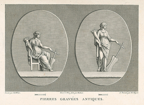 Jean Baptiste Joseph Wicar, Jean Duplessi-Bertaux – List zo zborníka antických kamejí IV. 