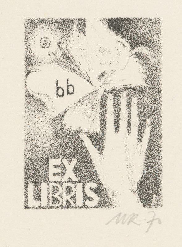 Naďa Rappensbergerová-Jankovičová – Ex libris B.B.