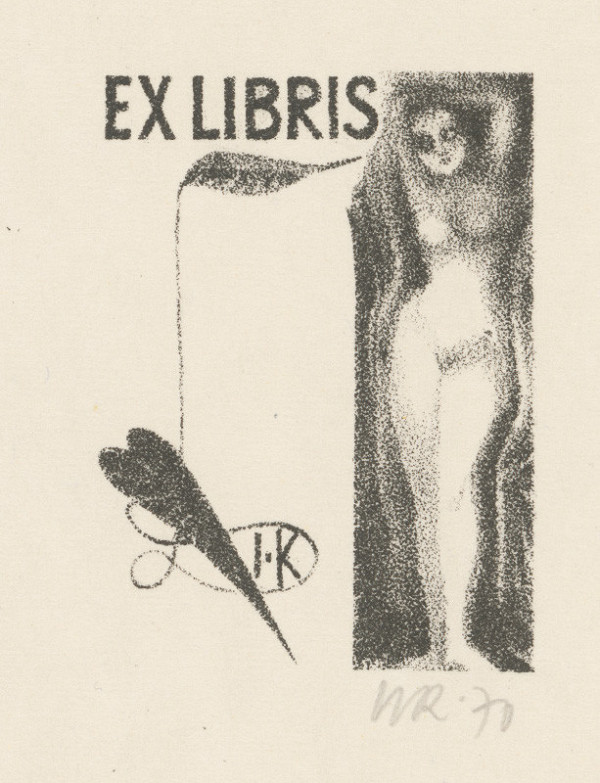 Naďa Rappensbergerová-Jankovičová – Ex libris I.K.