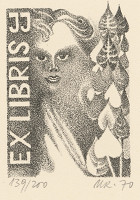 Naďa Rappensbergerová-Jankovičová – Ex libris J.J. 